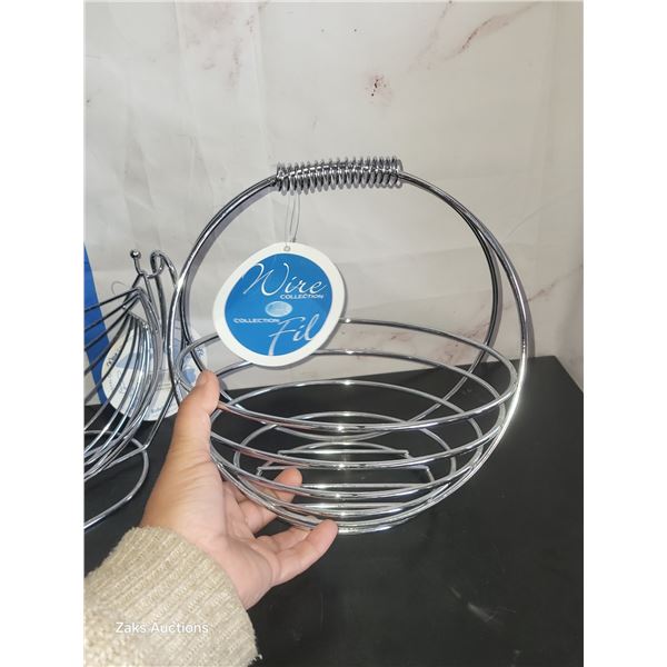 Royal Oak Wire Collection Fruit Basket