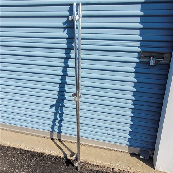 Lot of 2 Vintage 1978 Aluminum Truck Bed Rails