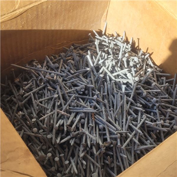 Box of Galvanized Nails