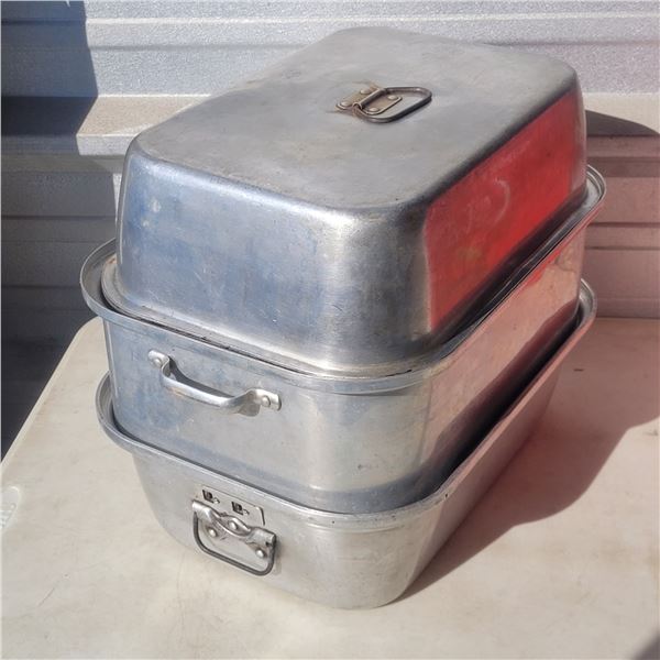 Vintage Double Broiler Roasting Pan - Ever Wear No 325