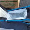 Image 2 : Lot of 2 Fun Camping Chairs - One is New With Tags, Other has cooler build into arm, rated 300lbs