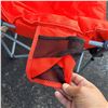 Image 9 : Lot of 2 Fun Camping Chairs - One is New With Tags, Other has cooler build into arm, rated 300lbs