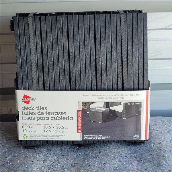 Near Complete Easy Tile Deck Tiles