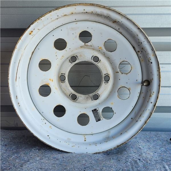 16" Steel Trailer Tire Rim - ST235/80/16