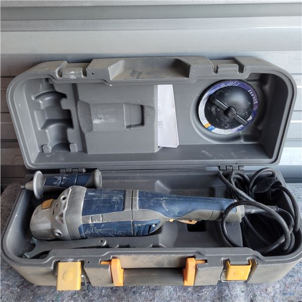 Mastercraft Maximum 5 Inch Heavy Duty Angle Grinder- Works perfectly