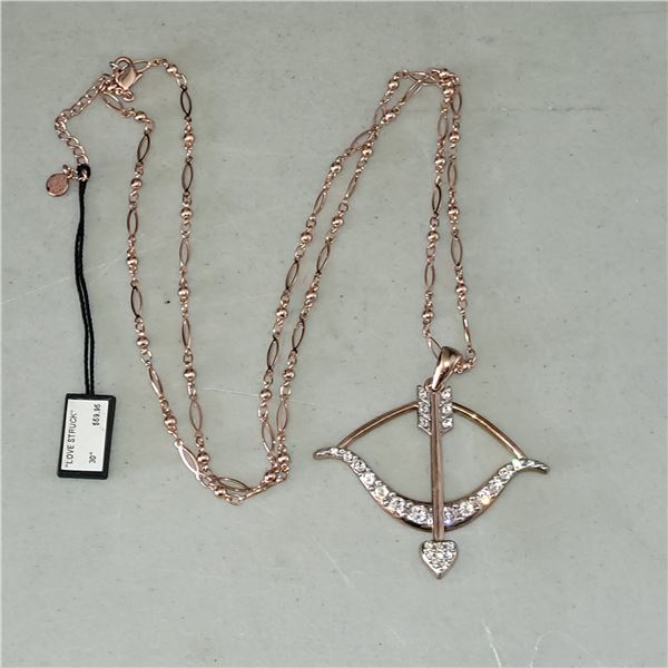 Brand New Fifth Avenue Collection 30 Inch Necklace w/ Butler Pendant