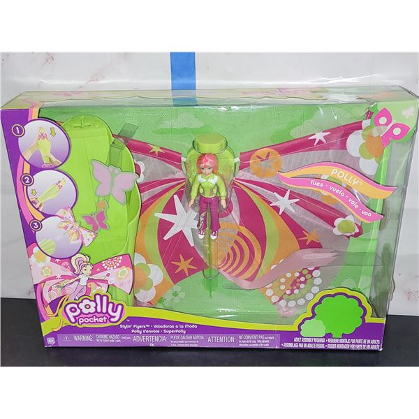 Brand New Polly Pocket Stylin Flyers SuperPolly