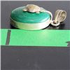 Image 2 : Malachite Turtle Pendant