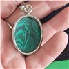 Image 4 : Malachite Turtle Pendant