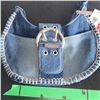 Image 6 : NWT Hot Kiss Demin Handbag