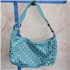 Image 2 : NWT Kathy Blue Rhinestone Bling Bags Studio Hobo Purse