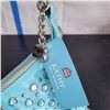 Image 3 : NWT Kathy Blue Rhinestone Bling Bags Studio Hobo Purse