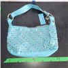 Image 6 : NWT Kathy Blue Rhinestone Bling Bags Studio Hobo Purse