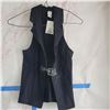 Image 2 : NWT Very Chic Black Vest Size Small