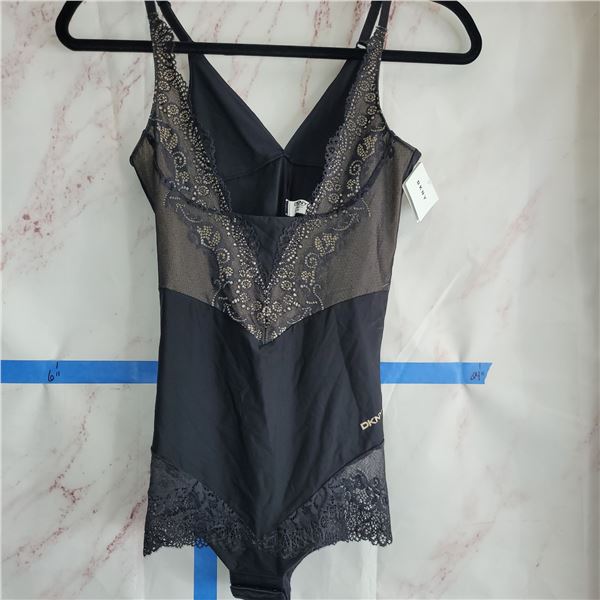 NWT DKNY 2 Tone Body Suit Size Medium
