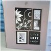 Image 2 : New Hometrends 4 Piece Frame Decor Set