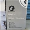 Image 3 : New Hometrends 4 Piece Frame Decor Set