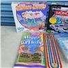 Image 2 : Lot of Games, Birthday Cards, Tablecoth