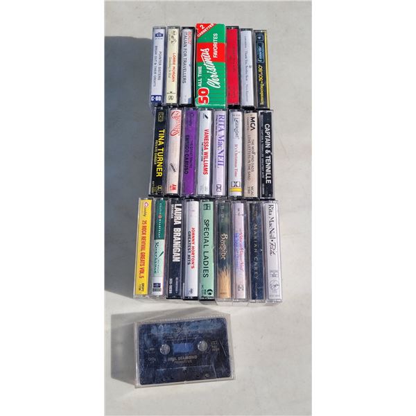 Lot of Various Cassette Tapes