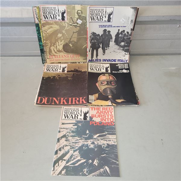 Nice Lot of History of the Second World War Magazines