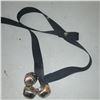 Image 4 : Dog Training Items - 2 Leashes, 1 Bathroom Bell Trainer