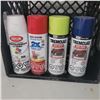 Image 3 : Black Milk Crate with Vairous Spray Paints - never frozen