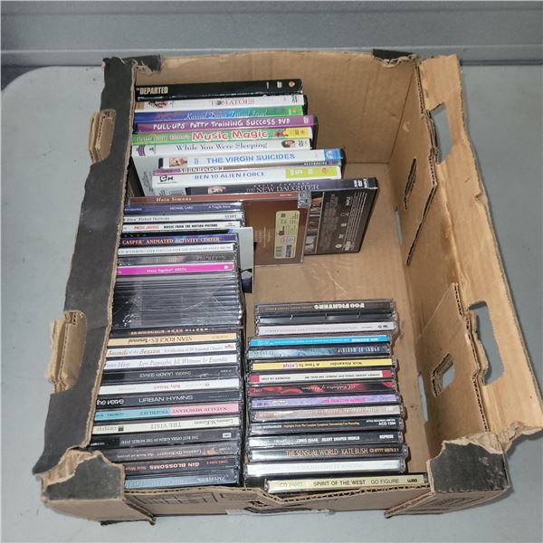 Box Various CD's, DVD's