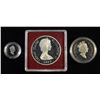 Image 2 : 3 FOREIGN SILVER COINS