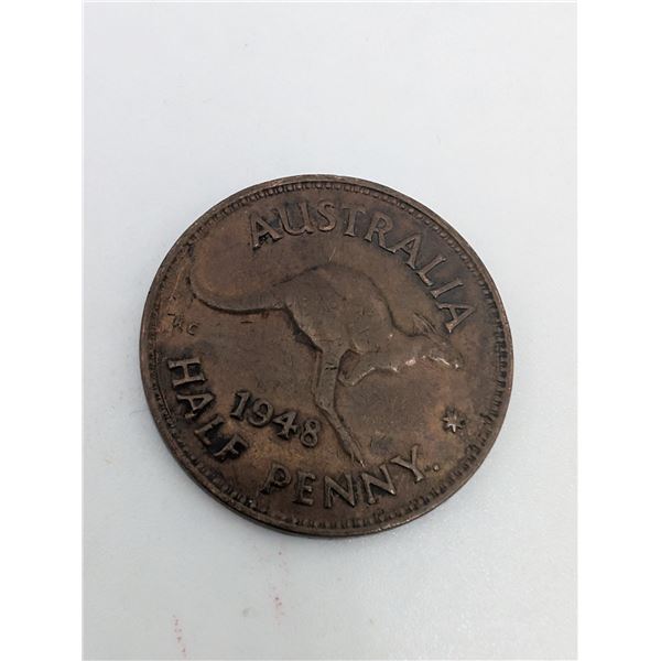 1948 Austrialian Half Penny