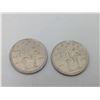 Image 1 : 2 x 1973 Cdn Quarters