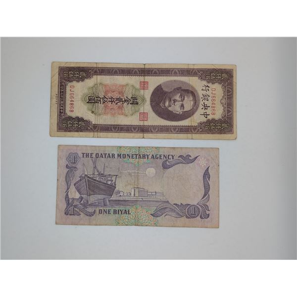 China  Qatar Bills