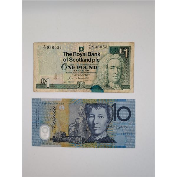 1 Scottish Pound 10 Austrialian Dollars
