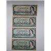 Image 1 : 4 x Cdn One Dollar