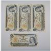 Image 1 : 4 x Cdn One Dollar