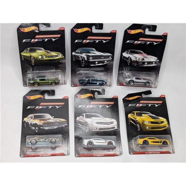 HOT Wheels Camero x 6