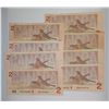 Image 2 : 8 x Cdn 2 Dollar