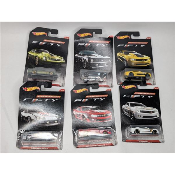 Hot Wheels Fifty Camero x 6