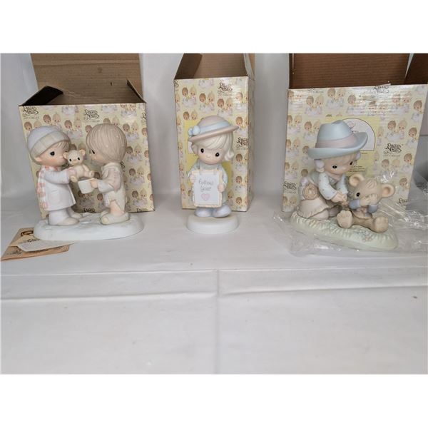 Precious Moments x 3