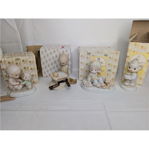 Precious Moments x 4 Trinket Box Money is Not the Only Thing Worth Saving