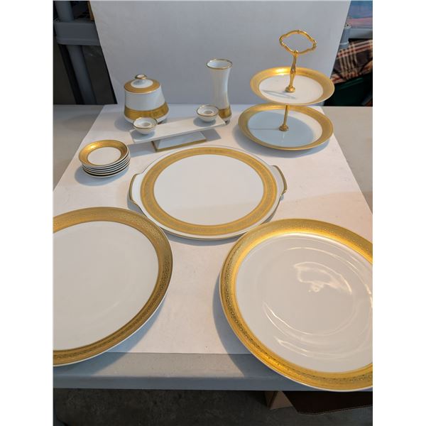 Johann Seltman Bavarian German Wedding Service Porcelain Set