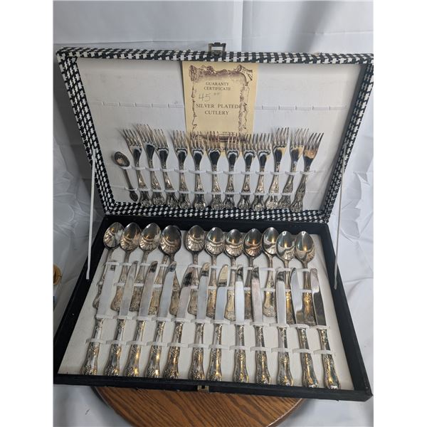 Italian Silver Plated Cutlery Set