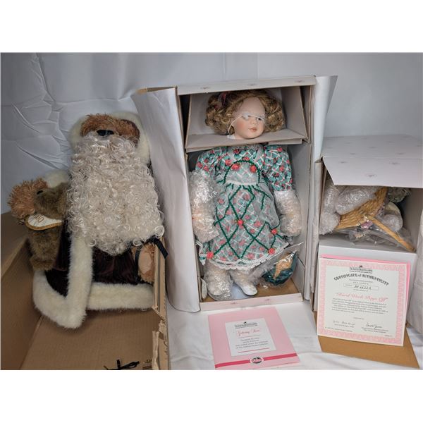 Ashton Drake 2x Gathering Roses / Hard Work Pays Off