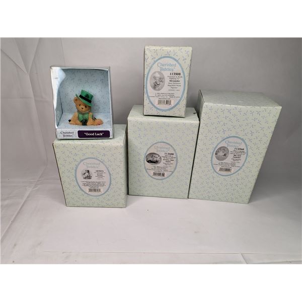 Cherished Teddies NIB x 5
