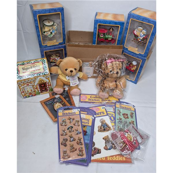 Cherished Teddies Christmas / Stuffies / Stickers