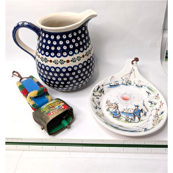 Norweigen Lot Bell / Pitcher / Dish