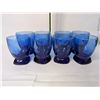 Image 1 : Anchor Hocking Blue Glasses