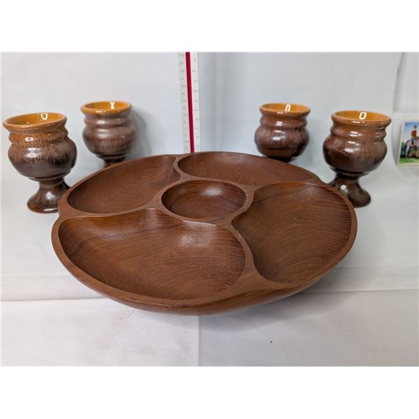 Snack Bowl / Ceramic Cup Set