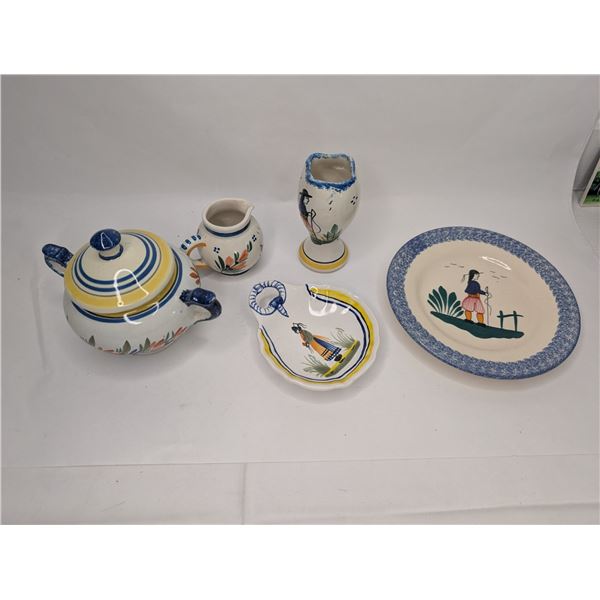 Quimper Ceramics from France