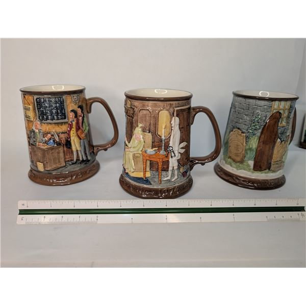Beswick Tankards x 3