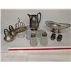 Image 1 : Silver Plate and Crystal
